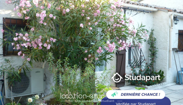 Logement �tudiant Studio &agrave; Aix en Provence (13100)