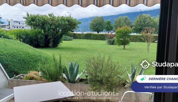 Logement tudiant Studio à Aix les Bains (73100)