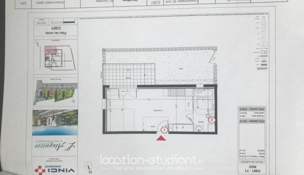 Logement tudiant Studio à Aix les Bains (73100)