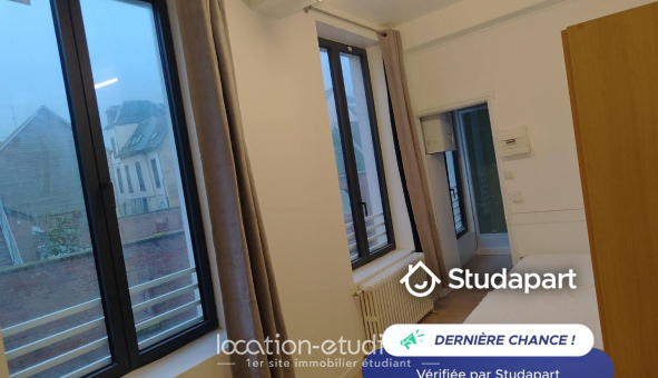 Logement tudiant Location Studio Meublé Amiens (80090)