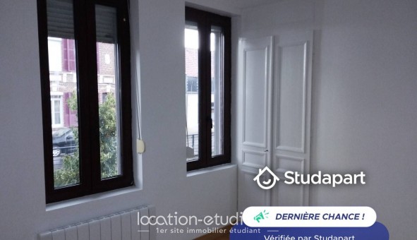 Logement étudiant Location Studio Vide Amiens (80090)