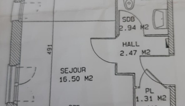 Logement tudiant Studio à Amiens (80090)