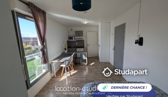 Logement tudiant Studio à Amiens (80090)