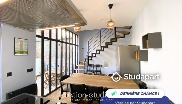 Logement �tudiant Studio &agrave; Amiens (80090)