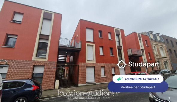 Logement �tudiant Studio &agrave; Amiens (80090)