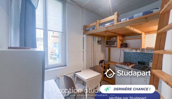 Logement �tudiant Location Studio Meubl&eacute; Amiens (80090)