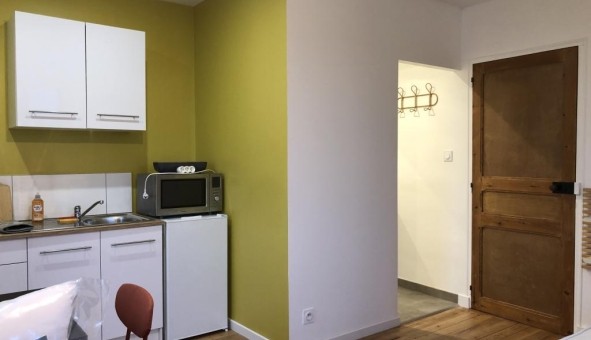 Logement tudiant Studio à Andrez (49600)
