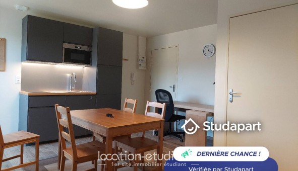 Logement tudiant Location Studio Meublé Angers (49000)