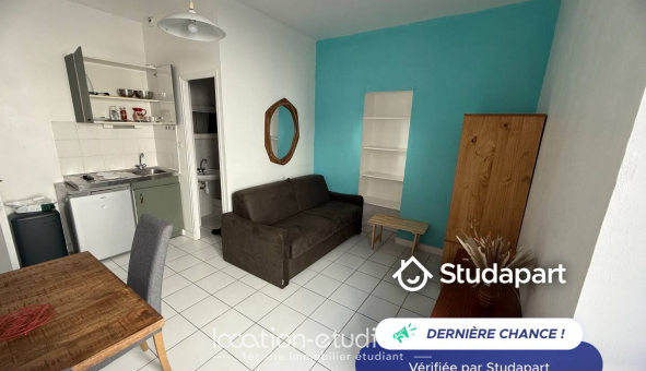 Logement tudiant Location Studio Meublé Angers (49000)