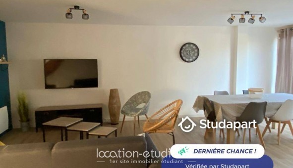 Logement tudiant Studio à Angers (49000)