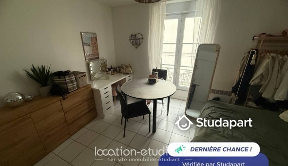 Logement tudiant Studio à Angers (49000)