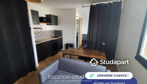 Logement étudiant Location Studio Meublé Angers (49000)