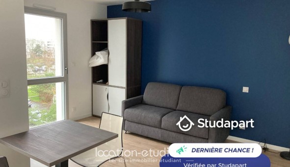 Logement �tudiant Location Studio Meubl&eacute; Angers (49000)