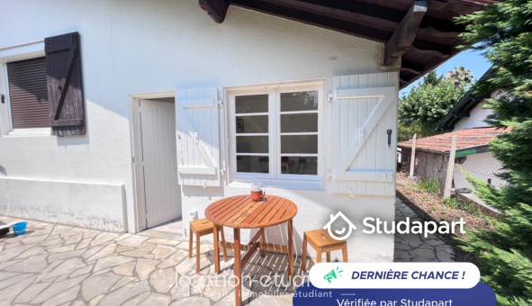 Logement tudiant Studio à Anglet (64600)