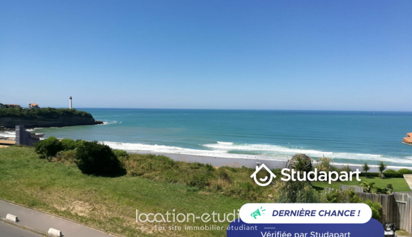 Logement tudiant Location Studio Meublé Anglet (64600)