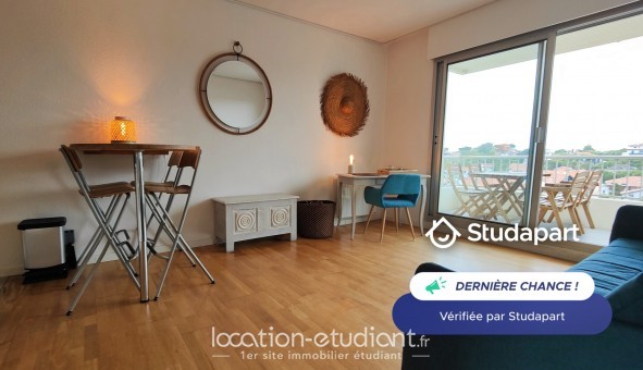 Logement tudiant Studio à Anglet (64600)