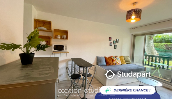 Logement �tudiant Studio &agrave; Anglet (64600)