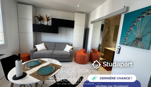 Logement étudiant Studio à Antibes (06160)