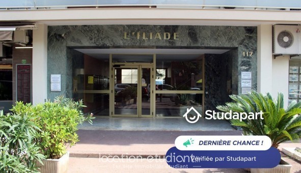 Logement tudiant Studio à Antibes (06160)