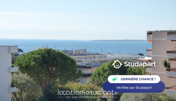 Logement étudiant Location Studio Meublé Antibes (06160)