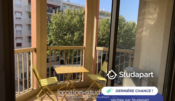 Logement tudiant Studio à Antibes (06160)