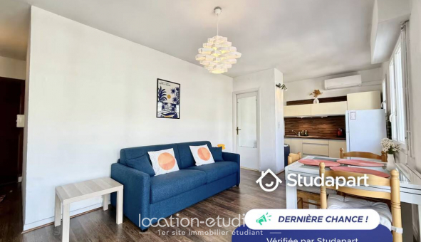 Logement tudiant Studio à Antibes (06160)