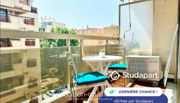 Logement tudiant Studio à Antibes (06160)