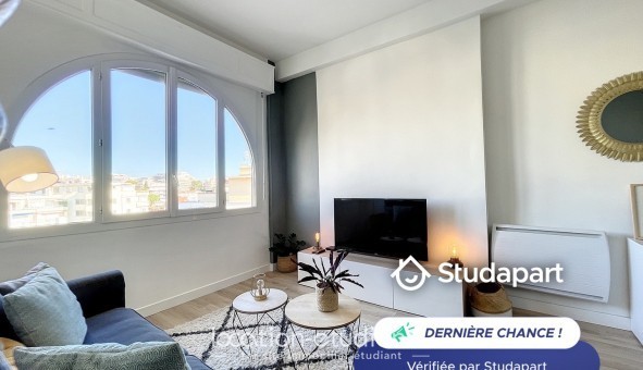 Logement tudiant Studio à Antibes (06160)