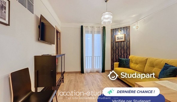 Logement tudiant Studio à Antibes (06160)