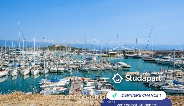 Logement tudiant Studio à Antibes (06160)