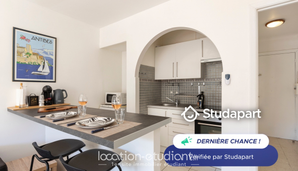 Logement tudiant Location Studio Meublé Antibes (06160)