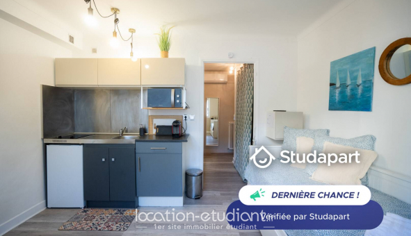 Logement tudiant Location Studio Meublé Antibes (06160)