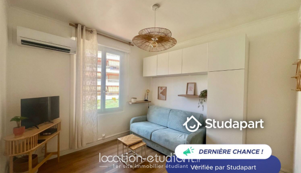 Logement tudiant Location Studio Meublé Antibes (06160)