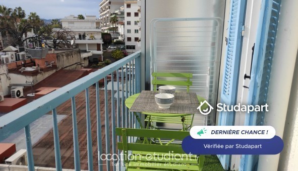 Logement tudiant Studio à Antibes (06160)