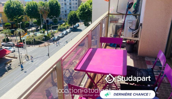 Logement tudiant Studio à Antibes (06160)