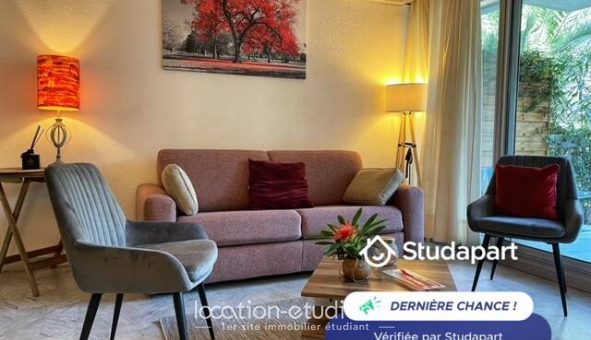 Logement tudiant Location Studio Meublé Antibes (06160)
