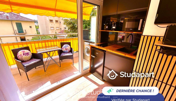 Logement tudiant Location Studio Meublé Antibes (06160)