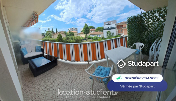 Logement tudiant Location Studio Meublé Antibes (06160)