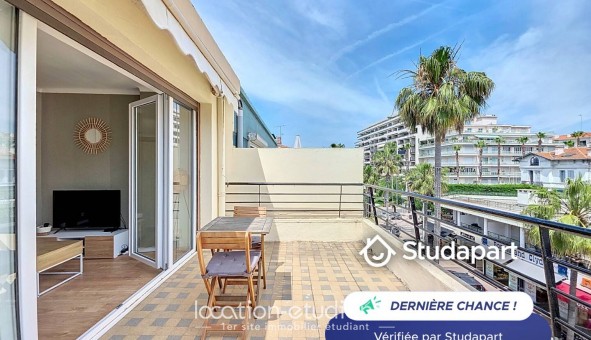 Logement tudiant Studio à Antibes (06160)