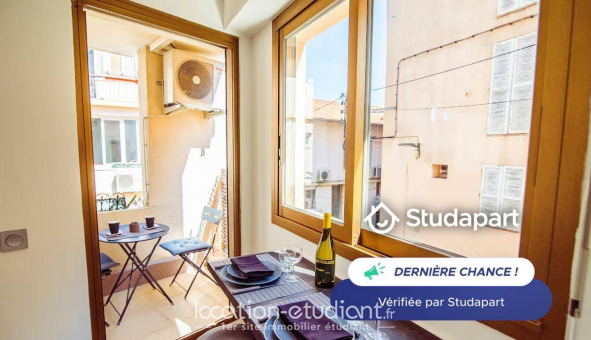 Logement tudiant Location Studio Meublé Antibes (06160)