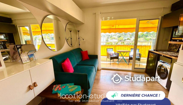 Logement tudiant Studio à Antibes (06160)