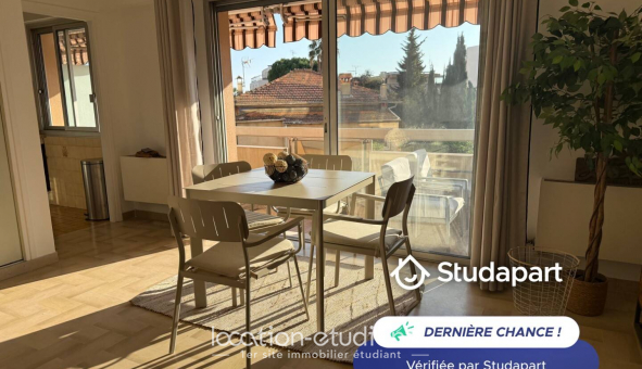 Logement tudiant Studio à Antibes (06160)