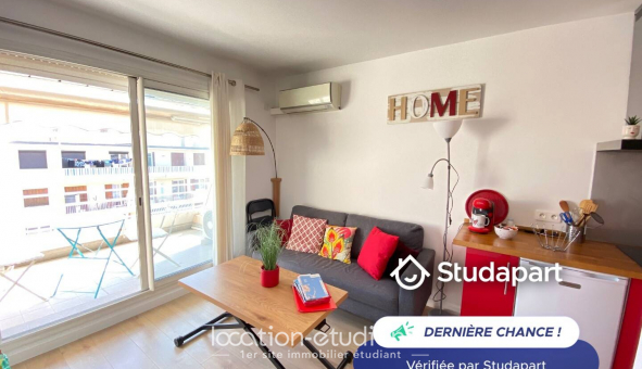 Logement tudiant Studio à Antibes (06160)