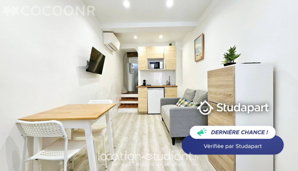 Logement tudiant Location Studio Meublé Antibes (06160)