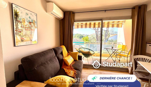 Logement tudiant Studio à Antibes (06160)