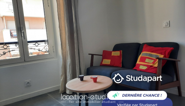 Logement étudiant Location Studio Meublé Antibes (06160)