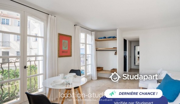 Logement �tudiant Studio &agrave; Antibes (06160)