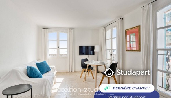 Logement �tudiant Studio &agrave; Antibes (06160)