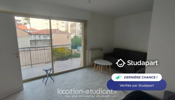Logement �tudiant Studio &agrave; Antibes (06160)