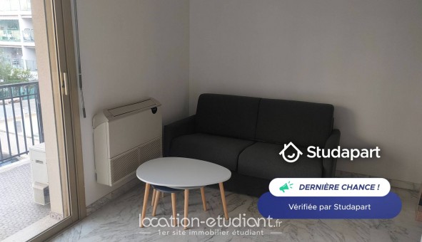 Logement �tudiant Studio &agrave; Antibes (06160)